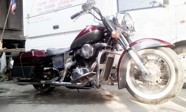 ขาย steed 400 สีแดงทับทิมสว่าง