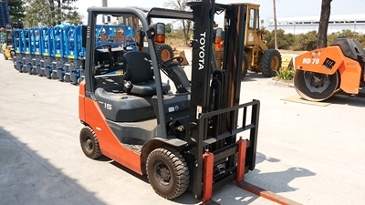 ขายด่วน!!! รถฟอล์คลิฟท์ TOYOTA 02-8FGL15 ซีเรียล 8FGL18-33498  ราคาพิเศษ นำเข้าจากญี่ปุ่น