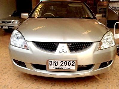 NEW LANCER 05 เกียร์ MT แท้ เบาะหนัง  แบตเตอรี่ใหม่ เซนเซอร์ถอยหลัง วิทยุซีดี สภาพสวย เล่มพร้อมโอนขนส่ง หรือ จัดไฟแนนท์ได้ครับ