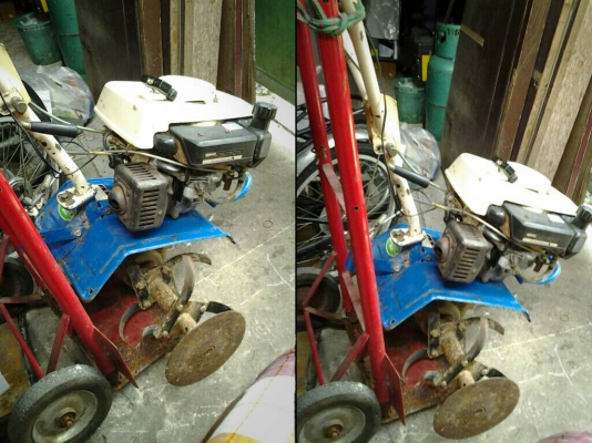 ขายเครื่องพรวนดิน มือ2 สภาพพร้อมใช้งาน สตาทติดง่ายมากครับ  เก่าญี่ปุ่น