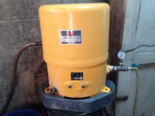 ขายปั้มน้ำอัตโนมัติ Mitsubishi 250 W สภาพสวย พร้อมใช้งาน รับประกันคุณภาพ ดูประวัติการขายของผมได้ครับ