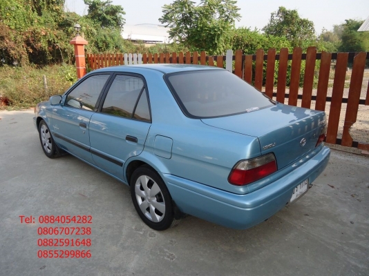 ขาย Toyota Soluna ปี 2540 สีเขียว+ติดแก็ส lpg ราคา 105,000 บาท ++++++++++