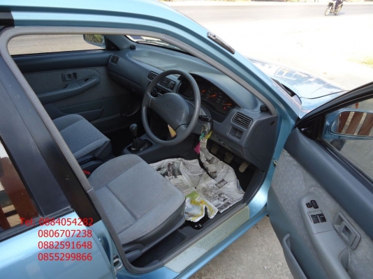 ขาย Toyota Soluna ปี 2540 สีเขียว+ติดแก็ส lpg ราคา 105,000 บาท ++++++++++