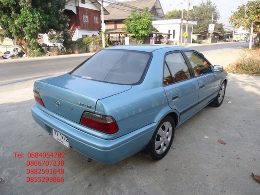 ขาย Toyota Soluna ปี 2540 สีเขียว+ติดแก็ส lpg ราคา 105,000 บาท ++++++++++