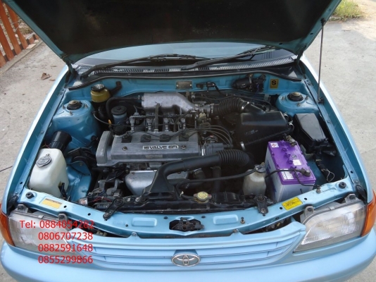 ขาย Toyota Soluna ปี 2540 สีเขียว+ติดแก็ส lpg ราคา 105,000 บาท ++++++++++