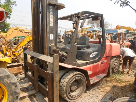 ขายรถโฟล์คลิฟ SAMSUNG 5 ตัน เครื่องดีเซล เสาสูง ขายรถโฟล์คลิฟ SAMSUNG 5 ตัน เครื่องดีเซล เสาสูง