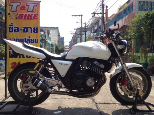 ต้ำพระราม2ขายHONDA CB400 ปี96 อินวอยสรรพสามิตแท้ สภาพสวยแต่งเป็นVS.Sปี98