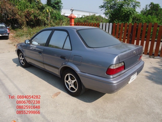 ขาย Toyota Soluna ปี 2541 สีเทาสวย ราคา 95,000 บาท ++++++++++