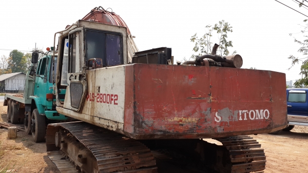 ขายด่วนแบคโฮ200 SUMITOMO 2800F2 เอกสารใบแจ้งจำหน่ายสภาพพร้อมใช้ราคาถูกโทร0843923995