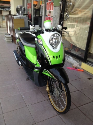 Fino ลาย Sport สวยๆเครื่องเดิมสนิท แต่งสวยภายนอกอย่างเดียว ขายกันราคาเร้าๆกันไปเลย ครับ