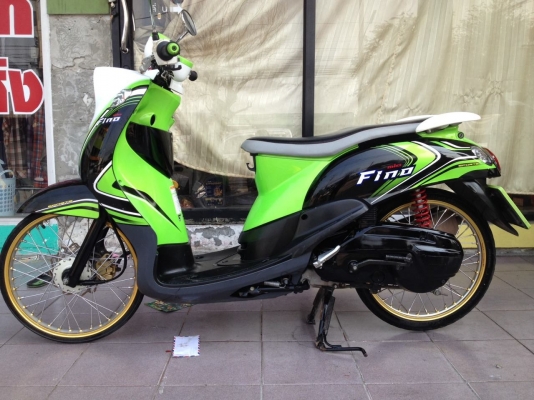 Fino ลาย Sport สวยๆเครื่องเดิมสนิท แต่งสวยภายนอกอย่างเดียว ขายกันราคาเร้าๆกันไปเลย ครับ