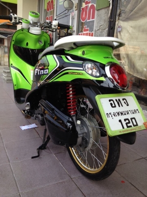 Fino ลาย Sport สวยๆเครื่องเดิมสนิท แต่งสวยภายนอกอย่างเดียว ขายกันราคาเร้าๆกันไปเลย ครับ
