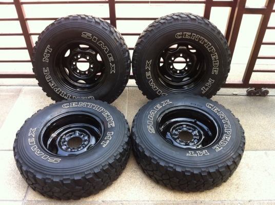 ขายล้อ 15 off road พร้อมยาง mud 31