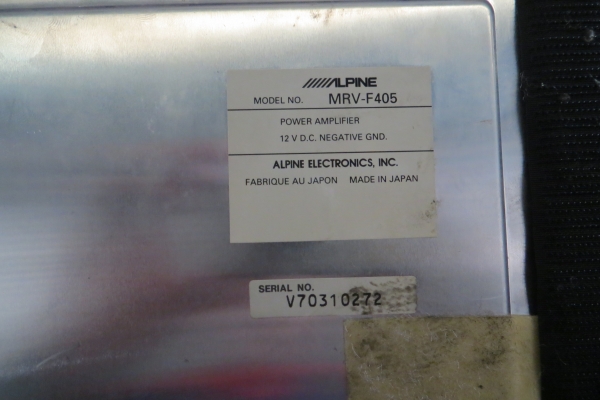 ขาย power amp alpine 4ch