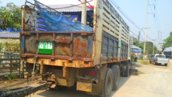 ์รถบรรทุก NISSAN CW41M รถปี 33 แม่ลูก ลูกพ่วง 3 คาน มีทะเบียนครบ ชอบราคาเท่าไรต่อรองได้ครับ