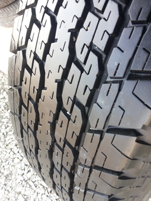 ขายยาง245/70/16 ปี 4612 BRIDGESTONE DUELER H/T 840 1 ชุด