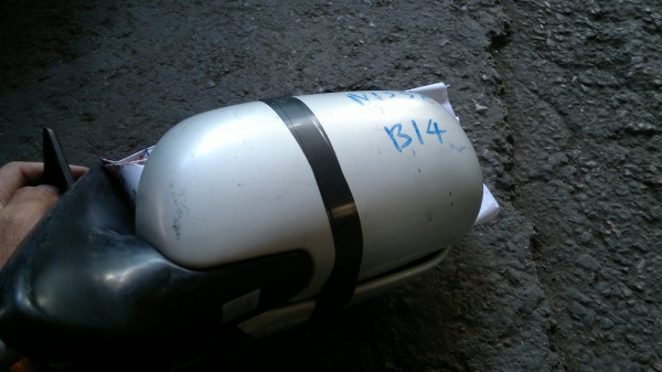 กระจกมองข้าง Nissan B14 พับไฟฟ้า มือสองจากญี่ปุ่น