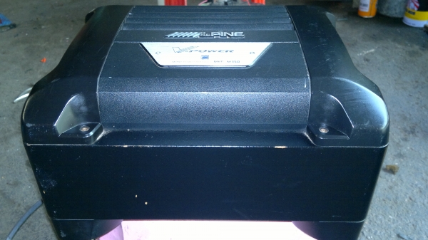 ตู้ซับสูทญี่ปุ่น ALPINE MRP-8350 SubWoofer มือสองญี่ปุ่น