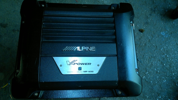 ตู้ซับสูทญี่ปุ่น ALPINE MRP-8350 SubWoofer มือสองญี่ปุ่น