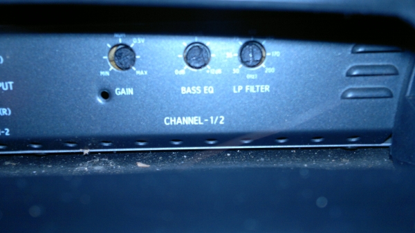 ตู้ซับสูทญี่ปุ่น ALPINE MRP-8350 SubWoofer มือสองญี่ปุ่น