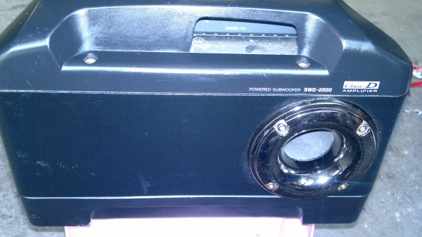 ตู้ซับสูทญี่ปุ่น ALPINE MRP-8350 SubWoofer มือสองญี่ปุ่น