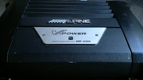 ตู้ซับสูทญี่ปุ่น ALPINE MRP-8350 SubWoofer มือสองญี่ปุ่น