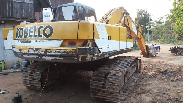 **875,000 บ.ต่อรอง**ขายแบคโฮ KOBELCO MARK3 SK200 เก๋งน้ำเงิน เครื่องเดิมปั้มเดิม ไฟฟ้าตัด แอร์เย็น เครื่องดี เอวดี บูมอาร์มดี ช่วงล่าง70\% โซ่ดี ใบแทรกดี โรลเลอร์ดี เฟรมดีมีปะ บอดี้ดีสีสันพอใช้ รถใช้งานปกติ เอกสารเล่มทะเบียนครบ ขายตามสภาพ ราคาต่อรองได้เด้อ **875,000 บ.ต่อรอง**ขายแบคโฮ KOBELCO MARK3 SK200 เก๋งน้ำเงิน เครื่องเดิมปั้มเดิม ไฟฟ้าตัด แอร์เย็น เครื่องดี เอวดี บูมอาร์มดี ช่วงล่าง70\% โซ่ดี ใบแทรกดี โรลเลอร์ดี เฟรมดีมีปะ บอดี้ดีสีสันพอใช้ รถใช้งานปกติ เอกสารเล่มทะเบียนครบ ขายตามสภาพ ราคาต่อรองได้เด้อ
