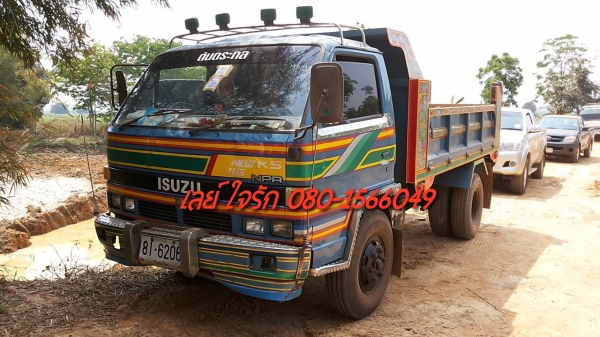 ***ขายแล้วครับขอบคุณ Truck2hand ขาย6ล้อดั้ม5คิว สวยๆ ISUZU 115 NPR59LL ห้างแท้ กรองดำ ปี34 เกียร์สั้น วาง เครื่อง4HF1 120ฝาดำ(ลงเล่ม) เครื่องแน่น แห้งๆไม่เยิ้ม ช่างล่างFหน้า-หลัง คัสซีสวยซับไม่มีบวม  ไม่ปะไม่ดาม กระบะดั้มเหล็ก3.70ม. อู่ ส. อ.ชุมพลฯ สภาพสว