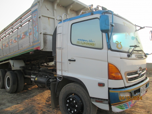 HINO-เมกก้า260.ดั้ม2เพลา.บะเนียม.สภาพสวยพร้อมใช้--ราคา1,550,000บ....พร้อมขายทะเบียนพร้อม...วันพฤหัสรับรถครับ...