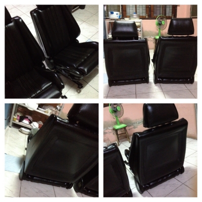 ขายเบาะหนังแท้bmw e30 คู่หน้าทั้งชุด สภาพดีหนังไม่ขาด ราคา4900บาท โทร0875077464โส กทม