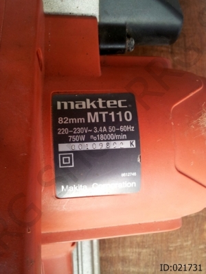 ขายกบไฟฟ้าไสไม้ Maktec MT110 4"