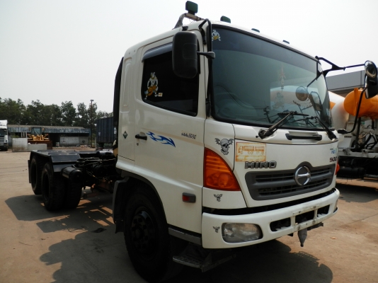 10ล้อหัวลากเพลาเดียว HINO MEGA500ปี53 ติดก็าซNGV 8ถัง