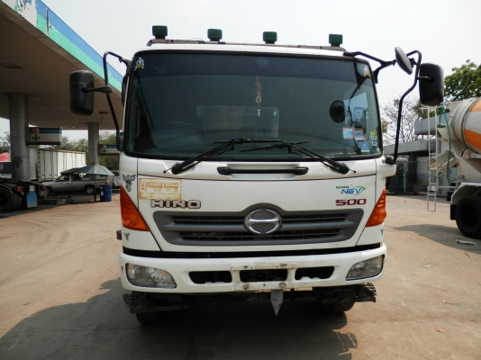 10ล้อหัวลากเพลาเดียว HINO MEGA500ปี53 ติดก็าซNGV 8ถัง