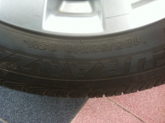 ขายด่วน ล้อแม็ก swift 185/55/R16 y13