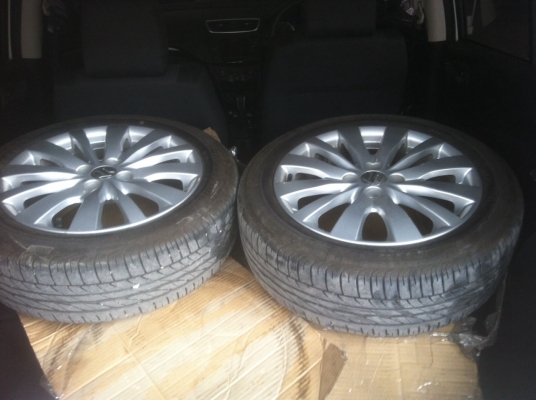 ขายด่วน ล้อแม็ก swift 185/55/R16 y13