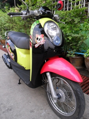 HONDA Scoopy I Vivid me ปี54 สีชมพูดำเครื่องเดิมสภาพสวย HONDA Scoopy I Vivid me ปี54 สีชมพูดำเครื่องเดิมสภาพสวย