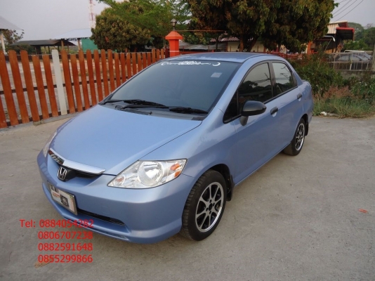 ขาย Honda City แมงสาป ปี 46 สีฟ้า เกียร์ออโต้ ราคา 225,000 บาท ++++++++