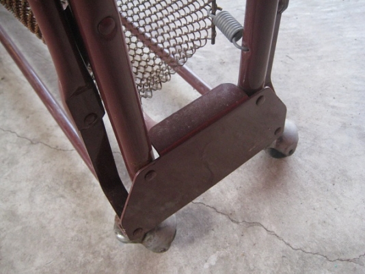 ขายเตียงสปริงพับได้ ล้อลากพับเก็บได้ง่าย