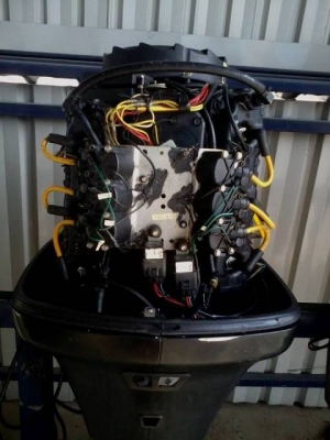 ขายเครื่องยนต์เรือ Mercury 200EFI มือสองจากญี่ปุ่น