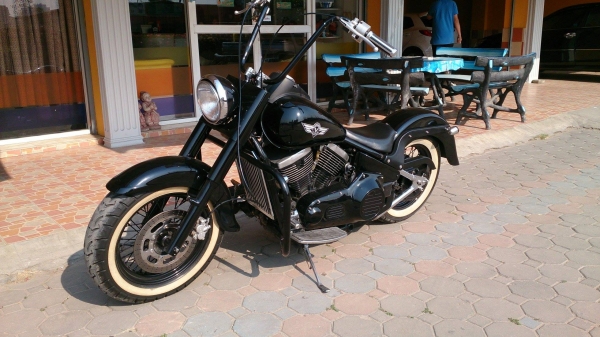 Vulcan Classic 400 แต่ง Fat Boy ทั้งคันดุๆ หล่อๆ มีคลิปเสียงให้ฟัง Vulcan Classic 400 แต่ง Fat Boy ทั้งคันดุๆ หล่อๆ มีคลิปเสียงให้ฟัง