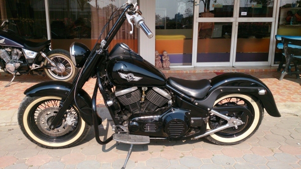 Vulcan Classic 400 แต่ง Fat Boy ทั้งคันดุๆ หล่อๆ มีคลิปเสียงให้ฟัง Vulcan Classic 400 แต่ง Fat Boy ทั้งคันดุๆ หล่อๆ มีคลิปเสียงให้ฟัง