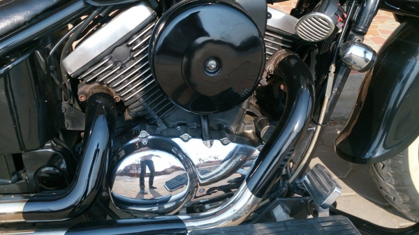 Vulcan Classic 400 แต่ง Fat Boy ทั้งคันดุๆ หล่อๆ มีคลิปเสียงให้ฟัง