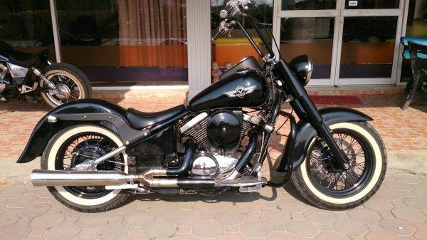 Vulcan Classic 400 แต่ง Fat Boy ทั้งคันดุๆ หล่อๆ มีคลิปเสียงให้ฟัง Vulcan Classic 400 แต่ง Fat Boy ทั้งคันดุๆ หล่อๆ มีคลิปเสียงให้ฟัง