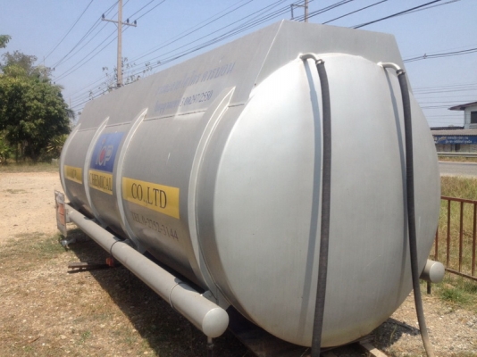 ขายถังเหล็กติดรถขนาด 15,000 ลิตร สภาพสวย พร้อมใช้่ ราคากันเองครับ
