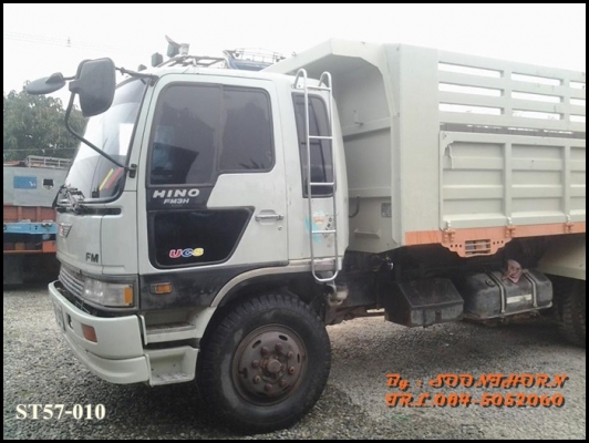 ขายด่วน รถบรรทุก 10 ล้อ HINO FM3H  195 แรง 2 เพลา ดั้ม รถเดิมๆออกห้าง มือเดียว พร้อมใช้งาน ราคาสุดคุ้ม