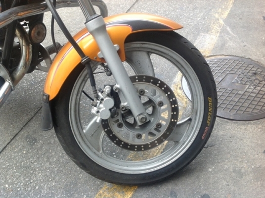 ขาย kawasaki boss 175 สีเหลือง