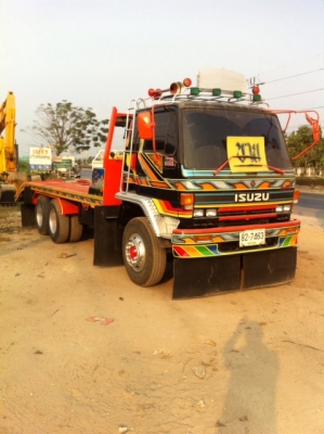 ISUZU เครื่อง 240 สองเพลา 10 ล้อ บรรทุก แม็คโคร PC200 รถสวย พร้อมใช้ มีให้เลือก 4คัน