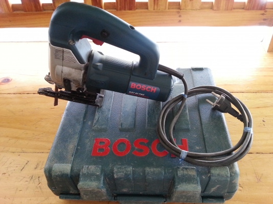 ขายเลื่อยฉลุไฟฟ้า(Jig saw)ยี่ห้อBoschรุ่นGST80PBE(580W)ปรับรอบได้สภาพดีมากๆครับ
