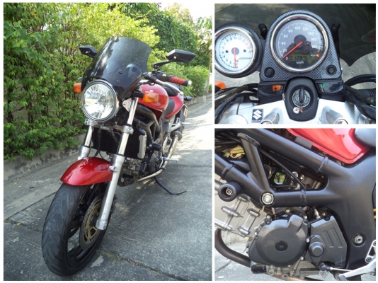 --------------  คนดีขี่ฮอนด้า คนบ้าขี่ Suzuki SV400 ปี2002 --------------