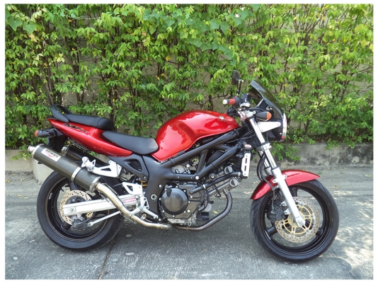 --------------  คนดีขี่ฮอนด้า คนบ้าขี่ Suzuki SV400 ปี2002 --------------